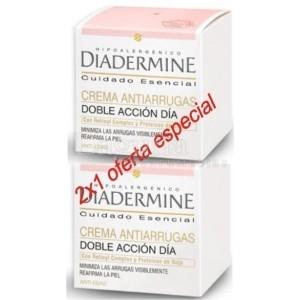 Diadermine crema antiarrugas día 2x50 ml 1