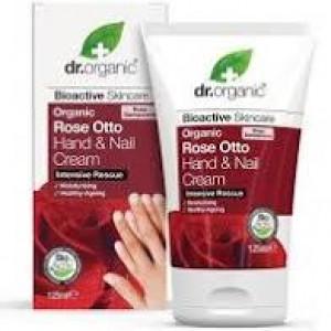 Dr Organic Crema de Manos Rose Otto 125ml 1