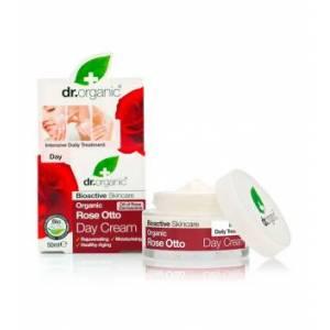 Dr Organic Crema Día Aceite de Rosas 50ml 1