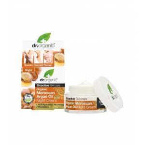 Dr Organic Crema Noche Aceite de Argán 50ml 1