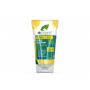 Dr Organic tea tree exfoliante facial 150ml 1