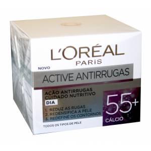 Loreal Active Antiarrugas Calcio +55 Día 50ml 1