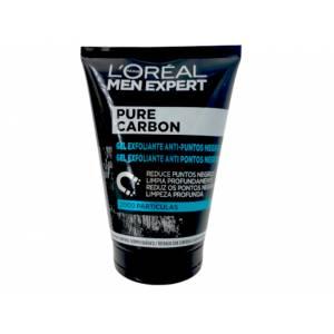 Loreal men gel exfoliante pure carbon 100ml 1