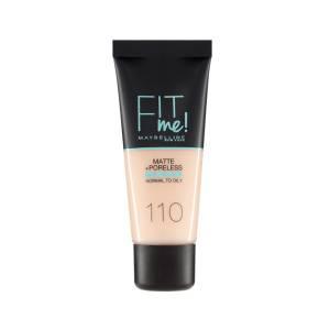 Maybelline Fit Me Matte&Poreless 110 Porcelain 1