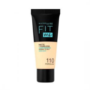 Maybelline Fit Me Matte&Poreless 110 Porcelain 1